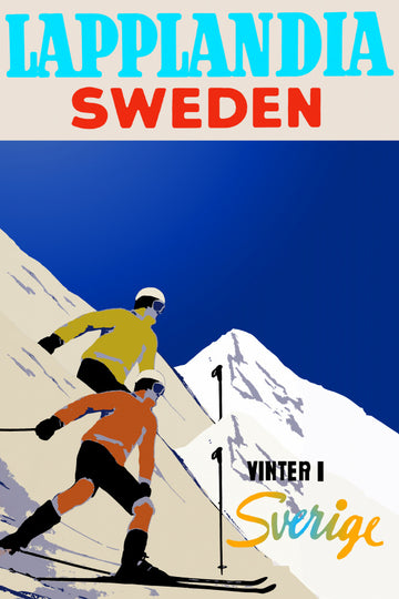 Retro Ski Adventure | Poster