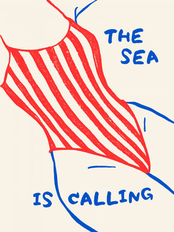 The Sea Is Calling | Canvas