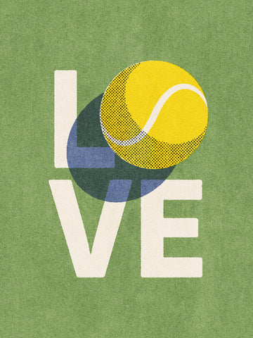 Tennis Love Court | Canvas
