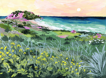 Wild Coast Sunset | Canvas