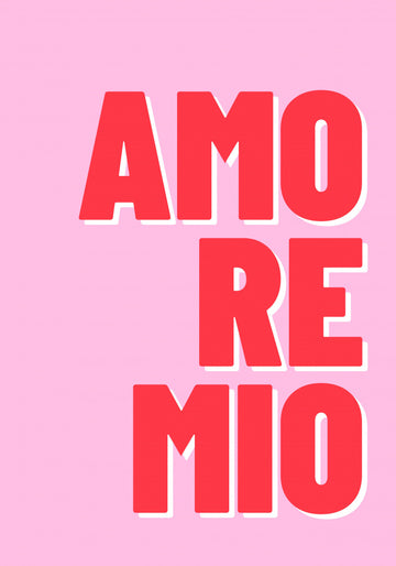 Pink Amore Mio | Canvas