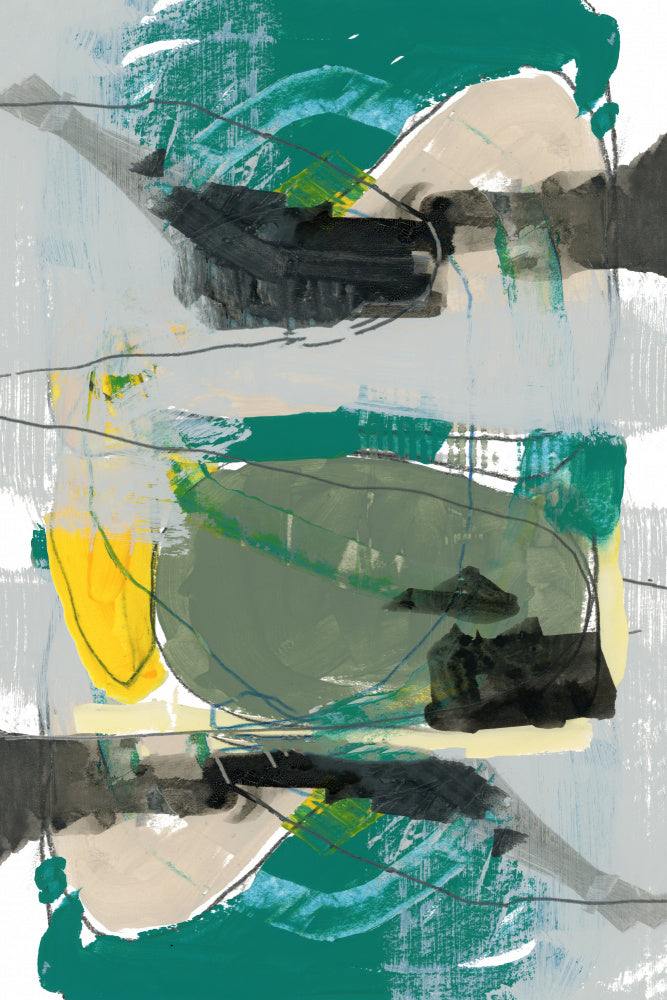 Vibrant Abstract Strokes | Canvas