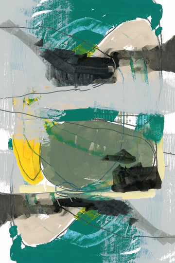 Vibrant Abstract Strokes | Canvas