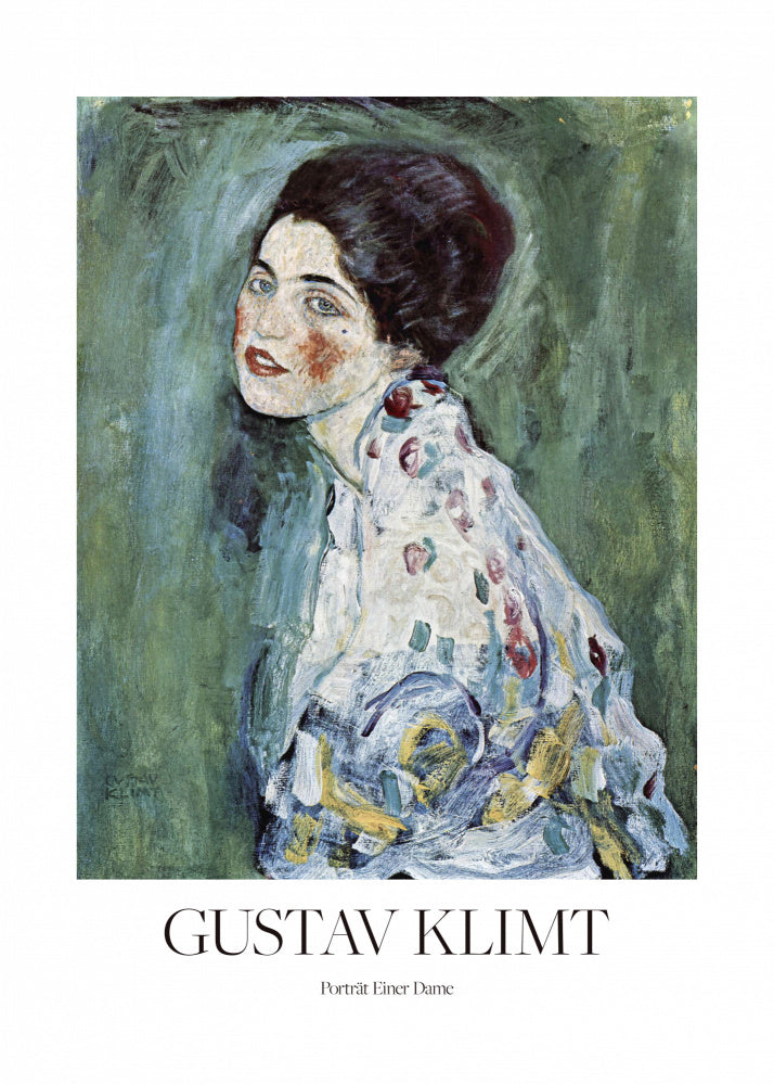 Porträt Einer Dame (1916–1917) Poster | Canvas
