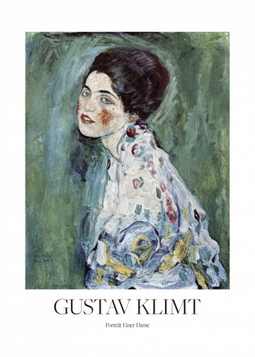 Porträt Einer Dame (1916–1917) Poster | Canvas