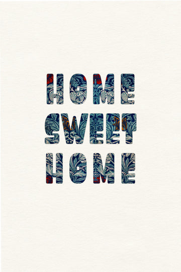 Home Sweet Home Floral | Canvas