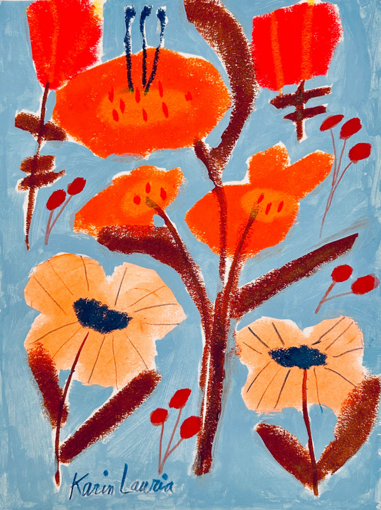 Vibrant Floral Abstract | Canvas