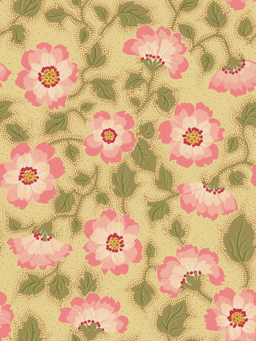 Vintage Pink Floral Pattern | Canvas