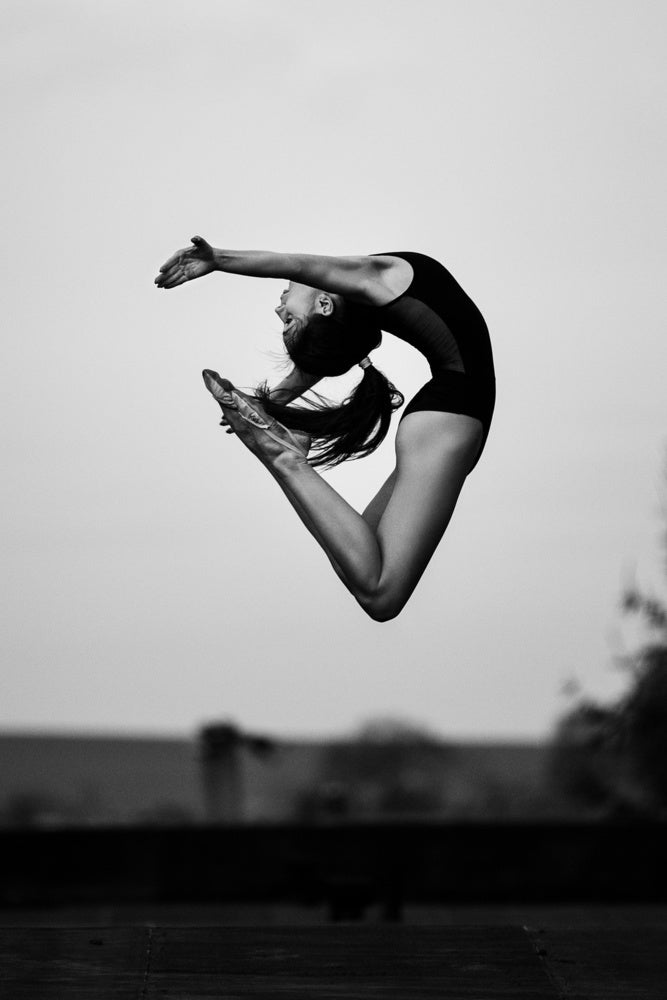 Graceful Ballet Leap | Poster