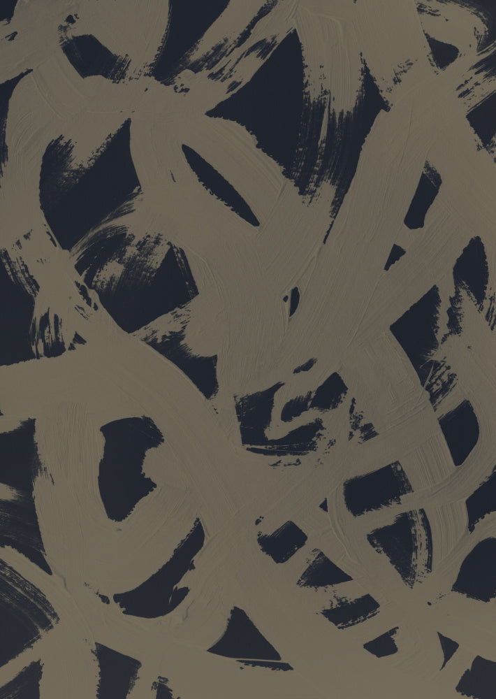 Abstract Brush Strokes 399Y | Canvas