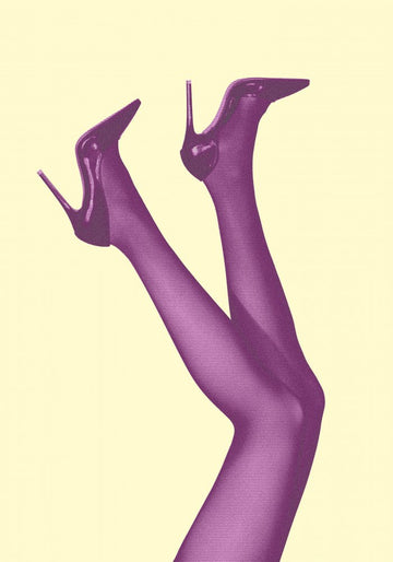 Stylish Purple Legs | Canvas