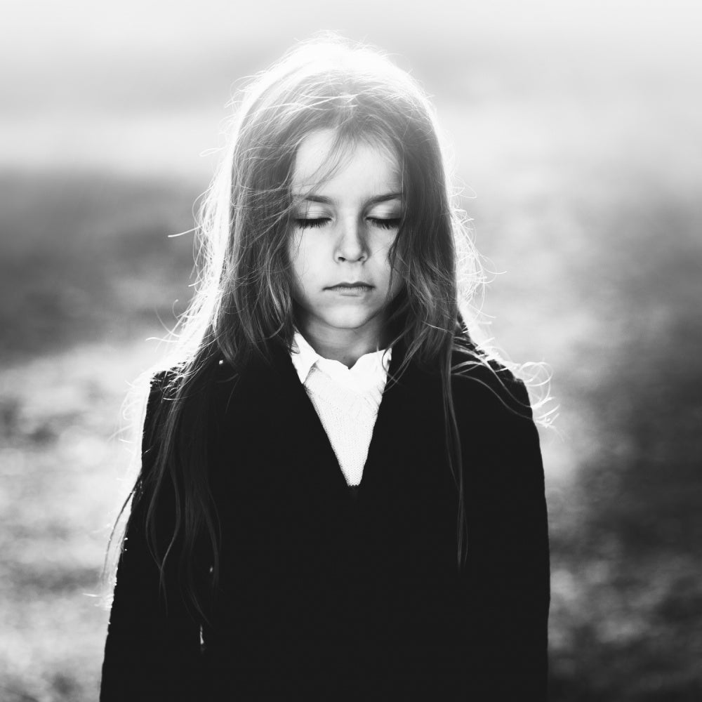 Peaceful Child Portrait | Canvas