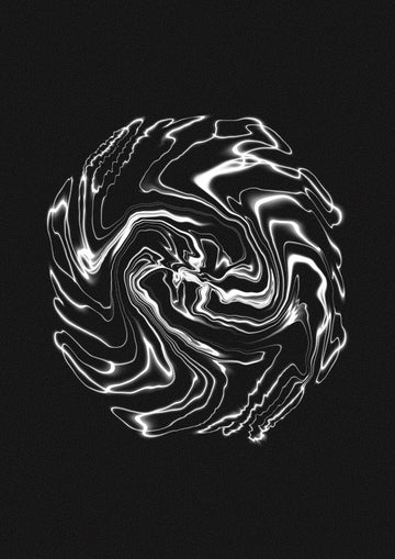 Electric Liquid Swirl | Canvas