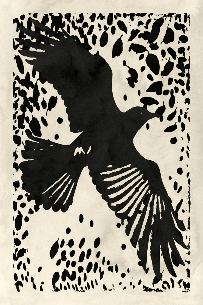 Dark Raven Soaring | Poster