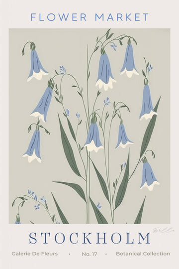 Delicate Bluebell Bloom | Poster