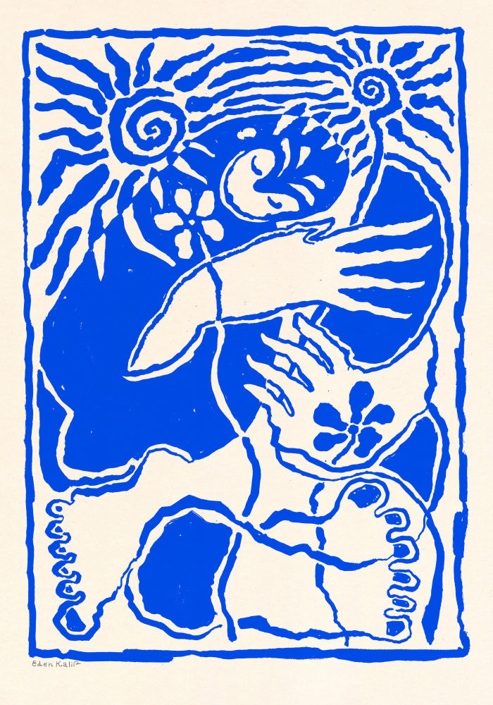 Protection (blue) | Canvas