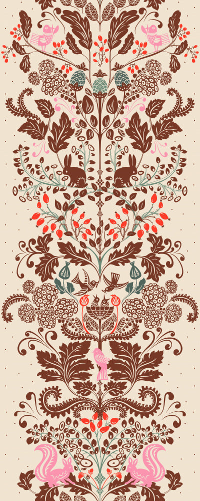 Whimsical Woodland Pattern | Canvas