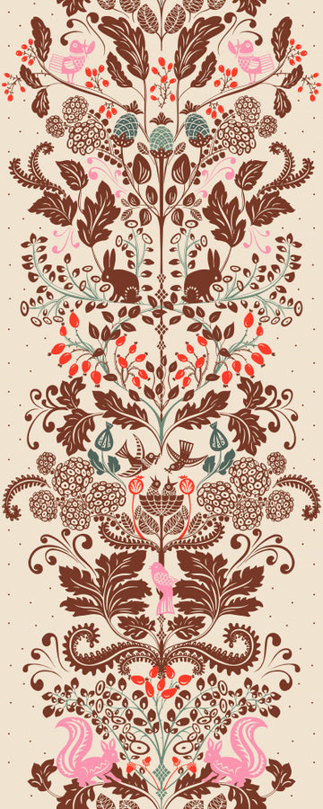 Whimsical Woodland Pattern | Canvas