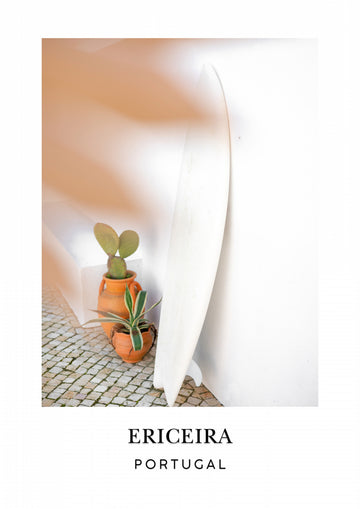 Ericeira surf Travel poster | Canvas