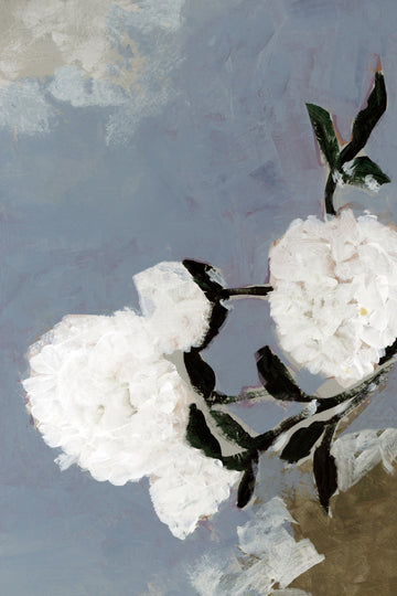 Soft Blue Flowers | Canvas