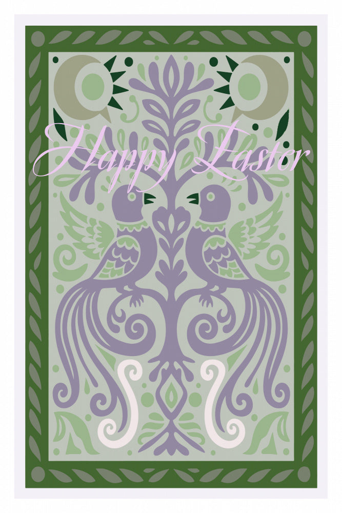 Ornate Easter Birds | Canvas
