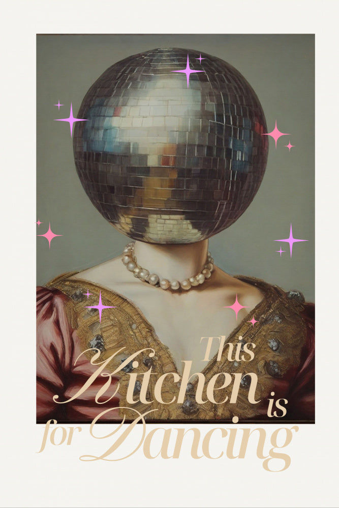 Glamorous Kitchen Dancing | Poster