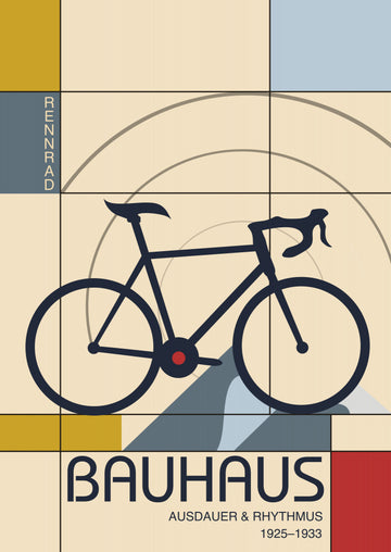 Geometric Racing Bicycle | Poster