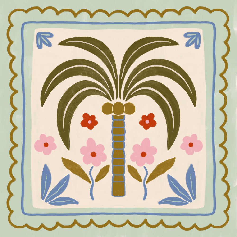 Tropical Palm Garden | Canvas
