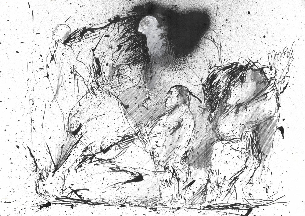 Expressive Human Figures | Canvas