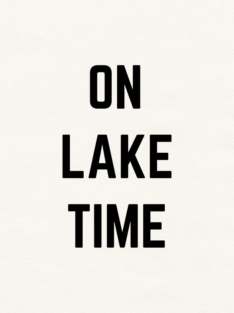 On Lake Time | Canvas