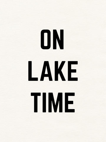 On Lake Time | Poster