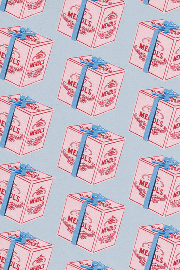 Pastel Gift Box Pattern | Poster