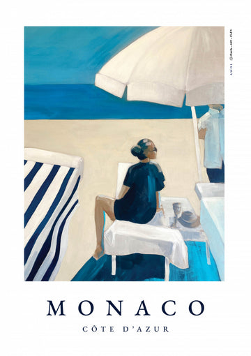 Monaco Beach Relaxation | Canvas