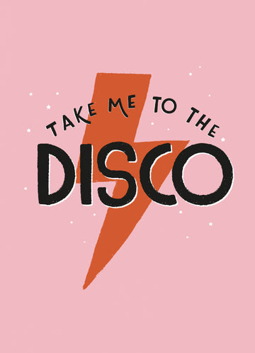 Retro Disco Quote | Canvas