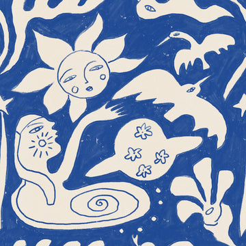 Celestial Folk Dream | Canvas