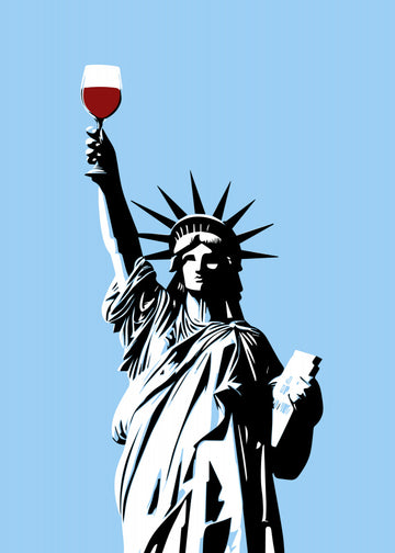 Lady Liberty Wine | Poster