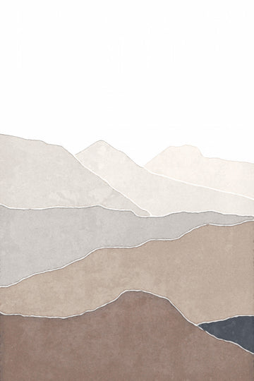 Muted Mountain Landscape | Canvas