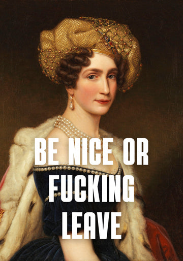 Sassy Classical Woman | Poster