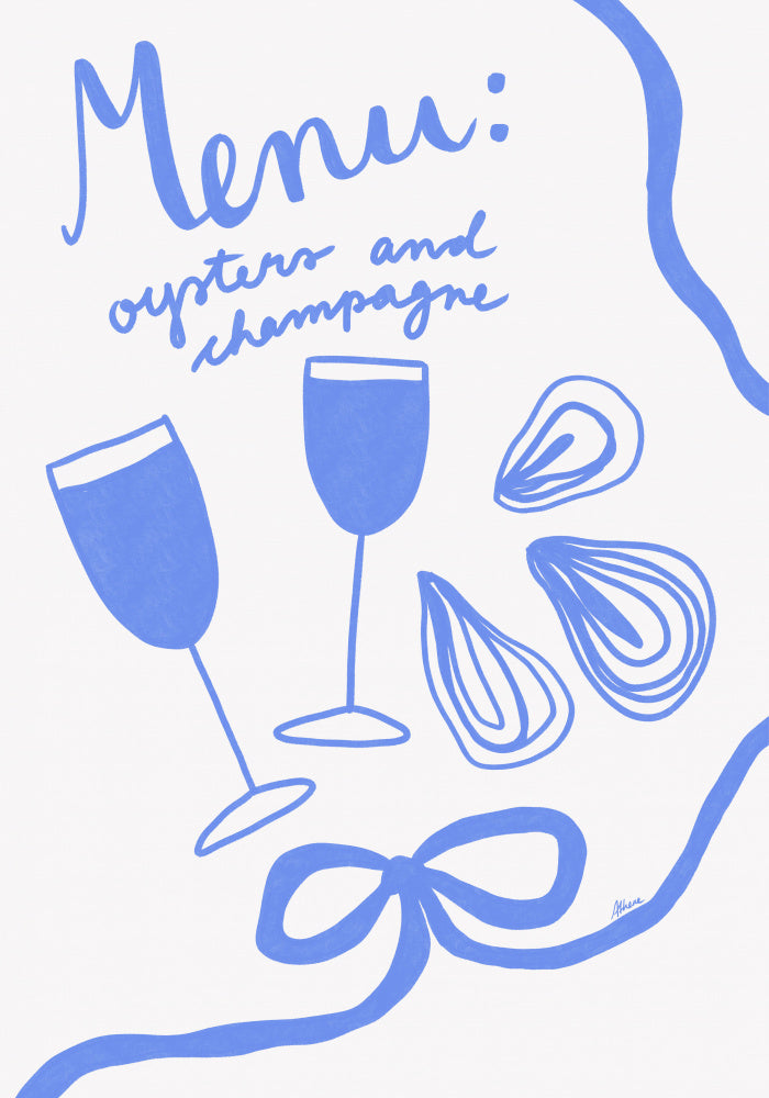 Oysters and Champagne | Canvas