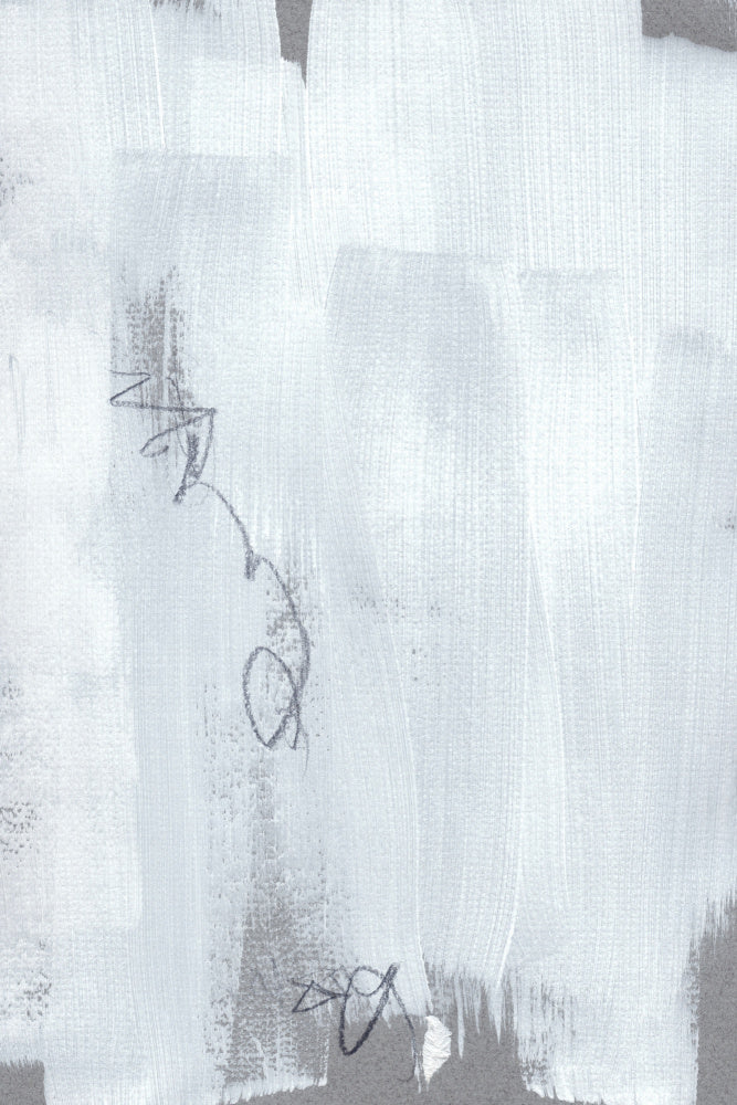 Echoes in White and Graphite | Poster