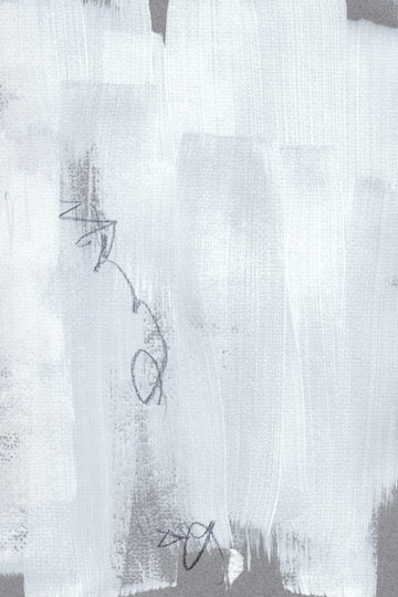 Echoes in White and Graphite | Poster