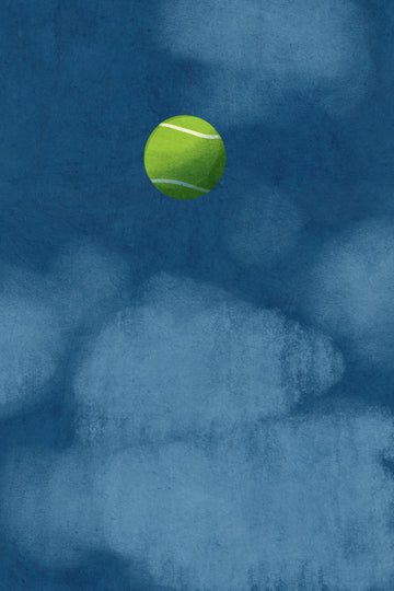 Floating Tennis Ball | Poster