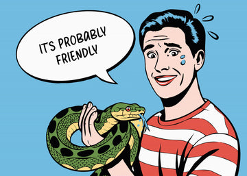 It's Probably Friendly | Canvas