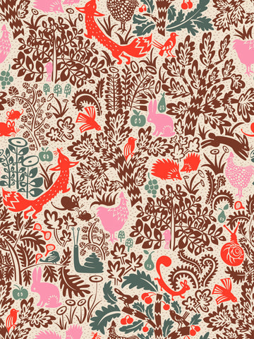 Whimsical Woodland Pattern | Canvas