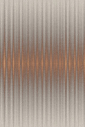 Shimmering Copper Lines | Canvas