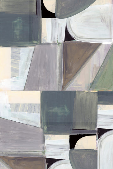 Muted Abstract Shapes | Canvas