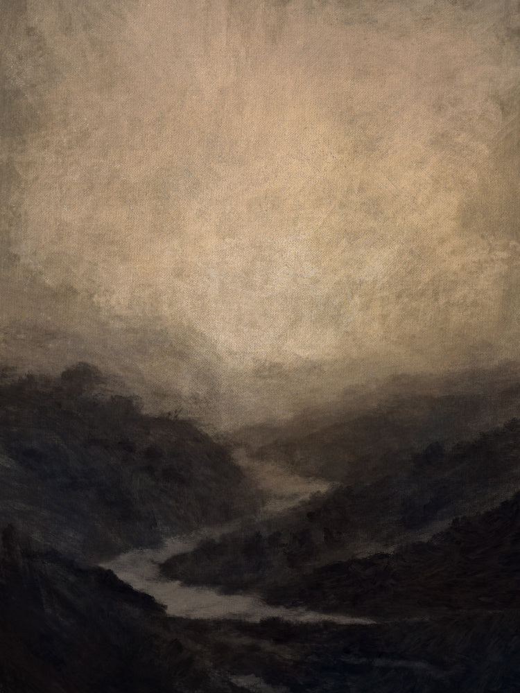 Highland River | Canvas
