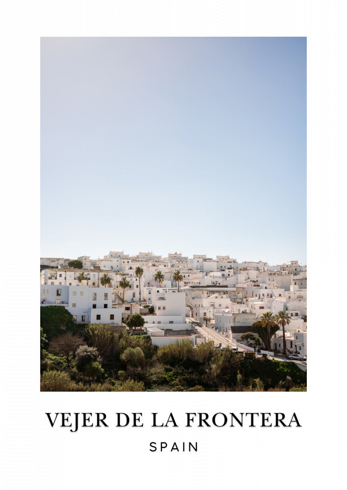 Vejer de la Frontera Spain Travel poster | Canvas