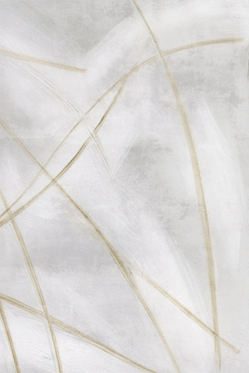 Abstract Gold Lines | Canvas