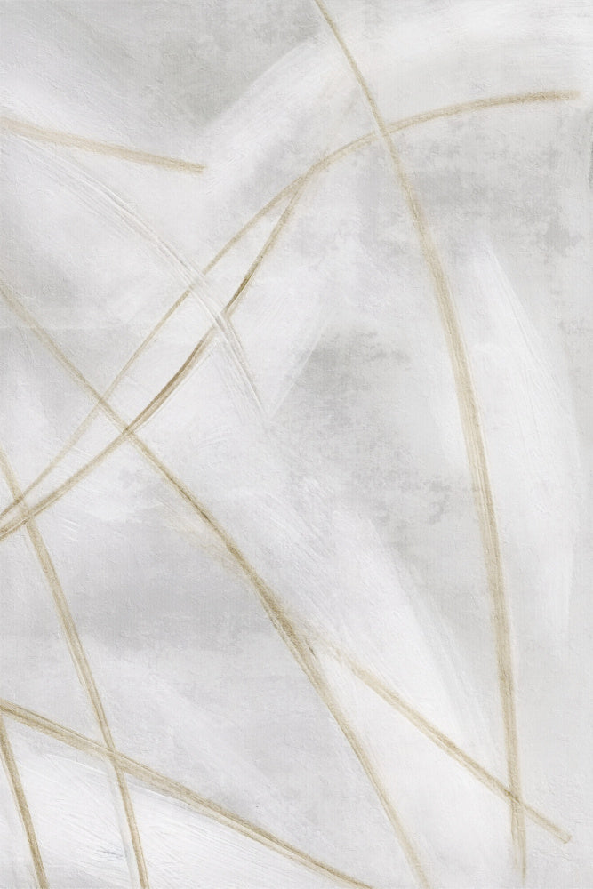 Abstract Gold Lines | Poster